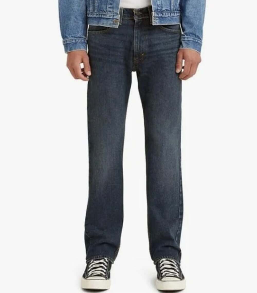 Levis 505 Straight Leg Jeans Mens Size 31 x 29 Medium Wash Blue Denim Casual